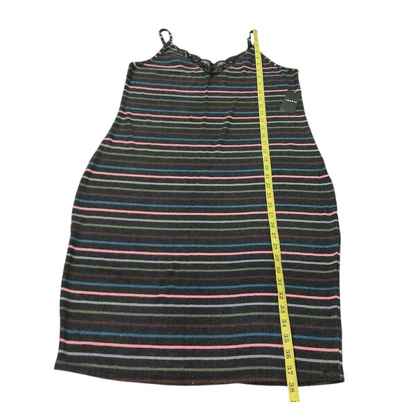 Super Soft by Torrid Slip Dress Womens M/L Gray Plush Bodycon Midi Lounge Gown - Picture 12 of 13